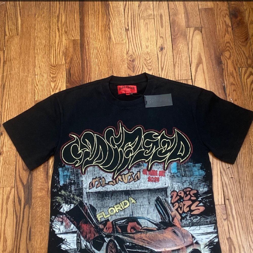 Godspeed Black Graphic Tee for Men